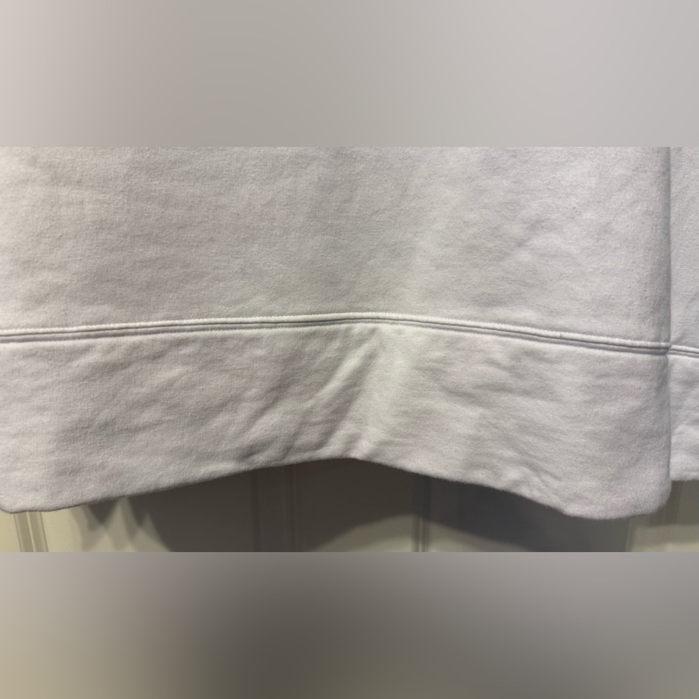Classic White Women's Sweatshirt - Picture 5 of 6